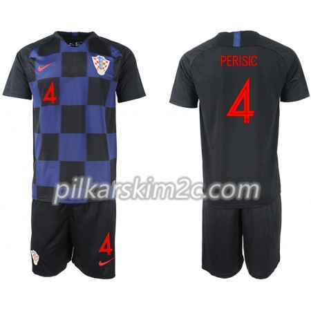 Koszulka Chorwacja PERISIC 4 Dziecięca Precz Mistrzostwa Świata 2018 - Koszulki Piłkarskie